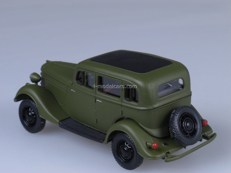 olive / matte scale model cars 1:43 GAZ-61-73 1941. 
