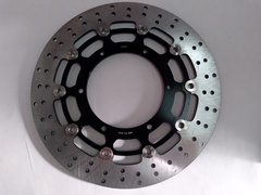 Диск тормозной на YAMAHA MT01 1670 2005-2006 черный / передний