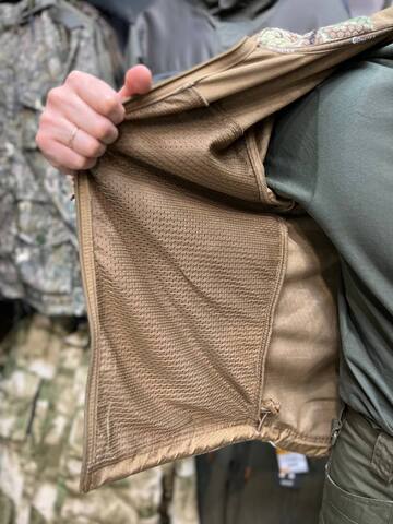 Кофта GONGTEX Hexagon Tactical Fleece Jacket Мультикам