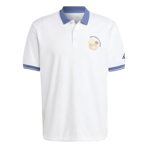 Поло теннисное Adidas Clubhouse Classic Premium Tennis Polo Shirt - white