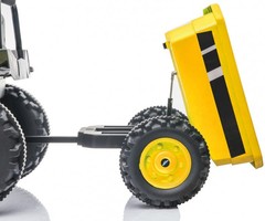 Трактор с ковшом, прицепом и пультом управления HL389-LUX