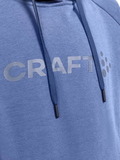 Флисовый Джемпер Craft Overhead Logo Hoody Gray-Blue женский