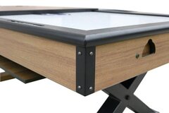 Аэрохоккей «Superior» 7 ф со столешницей, в комплекте аксессуары (221 x 120 x 82 см,мореный дуб)