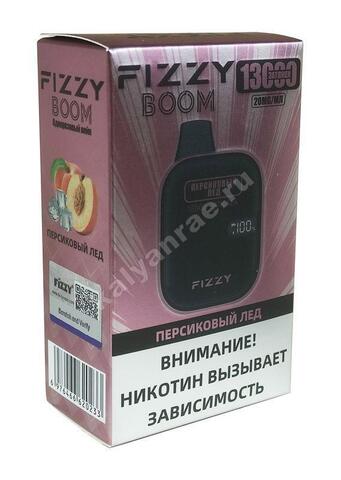 Fizzy Boom Персиковый Лед 13000 затяжек