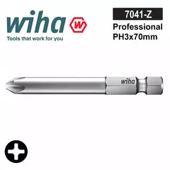 Бита PH3 х70мм Professional Wiha 7041Z 04010