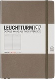 Блокноты Leuchtturm1917 темно бежевый(dark beige) клетка (А6)