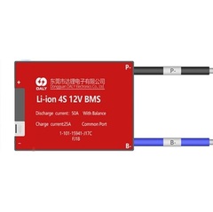 Плата контроля BMS Li-ion 4S 12V 50A