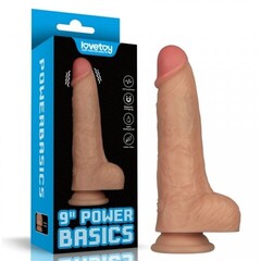 Вибратор реалистик Lovetoy Power Basics (17*5 см)