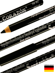 Serdechko Карандаш для глаз контурный тон 01 Black