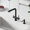 Sancos Foster SC4014MB Смеситель для кухни с краном для фильтрованной воды, цвет: черный матовый