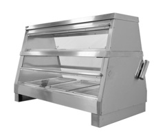 Витрина тепловая Kocateq DH 150EW ECO передаточная, двухъярусная, с подсветкой
