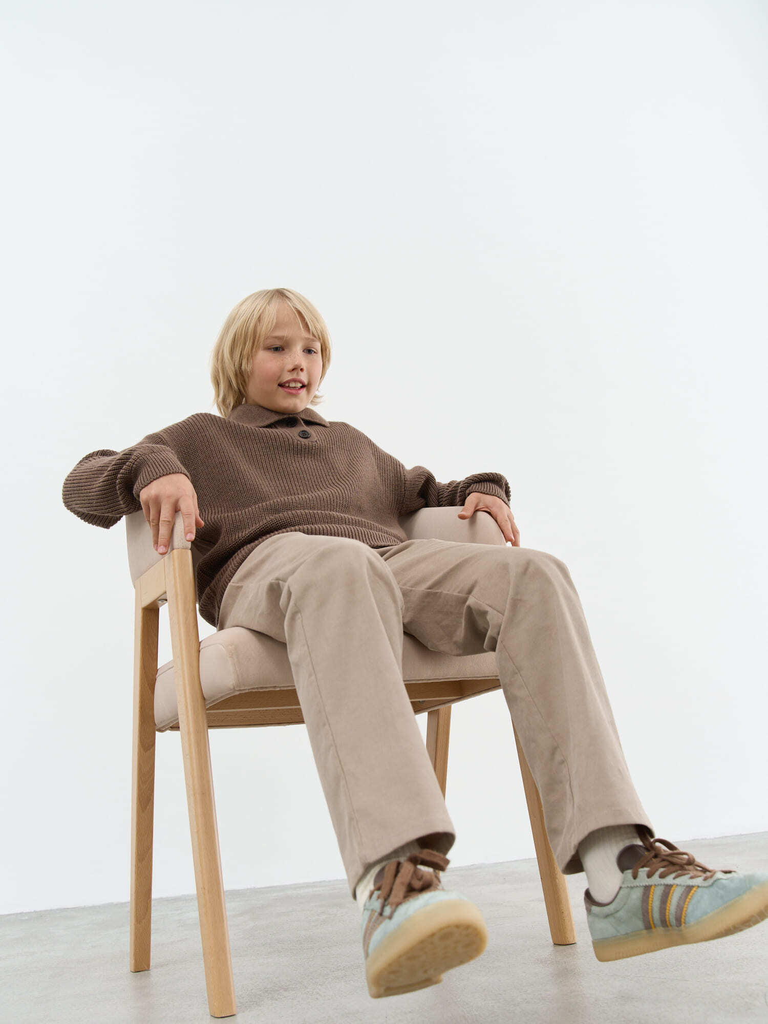 

Брюки вельветовые "Беж" 7+