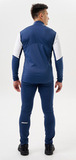 Элитный лыжный костюм Nordski Pro 2.0 White/Red/Blue мужской