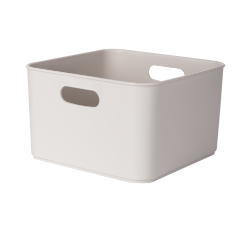 Корзина Agraba, 3.9 л, 20х20х12 см, цвет платина, пластик