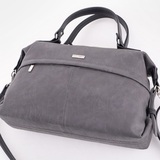 Сумка Саломея 110 македония серый + черный