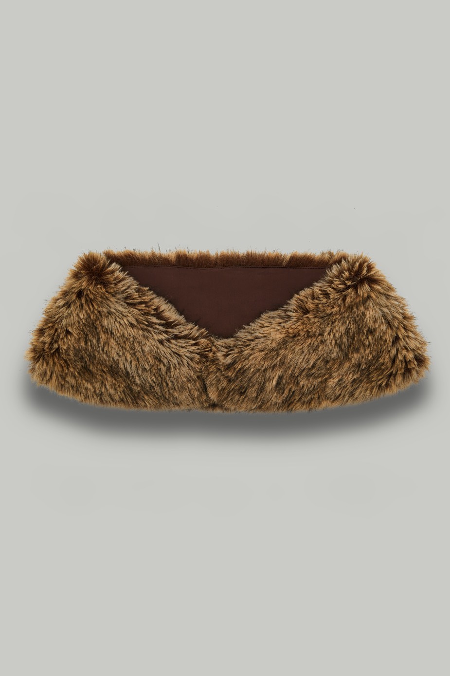 Меховая накидка из искуственного меха, рыжий