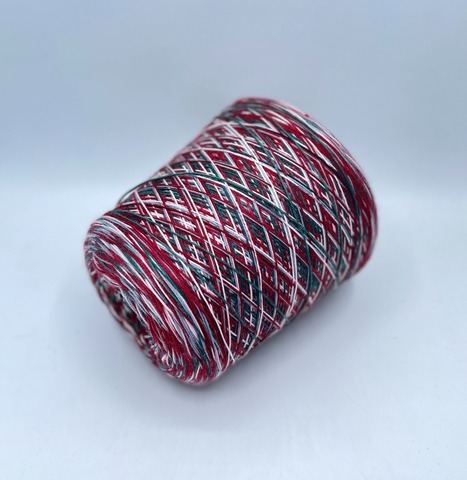 Filati Venezia (пр.Италия),art-Calzetteria, 4/16 400/100гр, 75%Меринос, 25%Полиамид, цвет-Новогодний подарок(1169), арт-36631