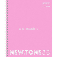 Тетрадь А5 80л клетка 