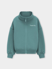 жакет  для девочки  КР 302817/бирюзовый тон к629