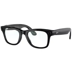 Умные очки Ray-Ban Meta Wayfarer RW4006 (Цвет: Shiny Black / Polar Clear)