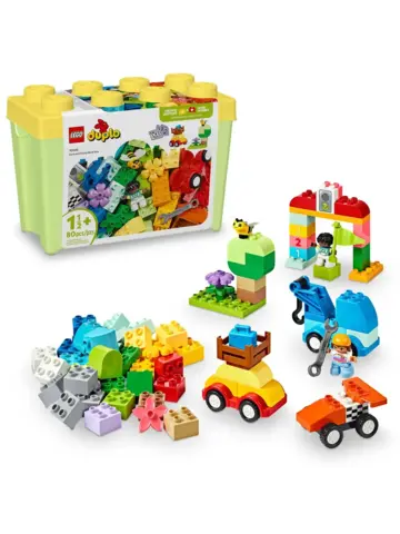 Конструктор DUPLO 10439 Коробка с кубиками и машины
