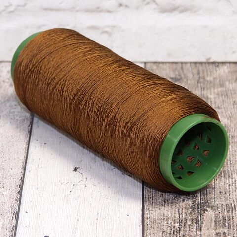 Шелк 100% CORDONETTO 1500 золотисто-коричневый