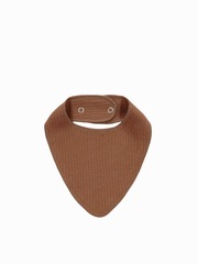 Двусторонний нагрудник (лапша) Шоколад (0-12 мес)