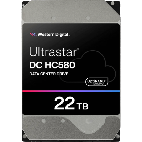 Диск HDD WD 22TB Ultrastar DC HC580 SATA Server 7200 6Gb/s 512MB