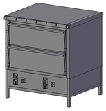 Печь хлебопекарная ЦМИ ХПЭЦ-2