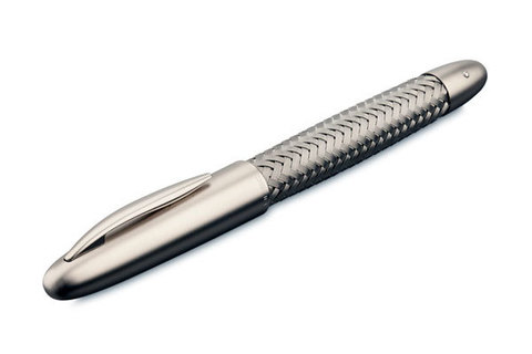 Ручка перьевая Pelikan Porsche Design Tec Flex P3110 Stainless Steel (PD988915)