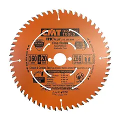 Диск пильный 160x20(+16)x1,7/1,1 12° 10° ATB + 8° SHEAR Z=56 CMT 273.160.56H