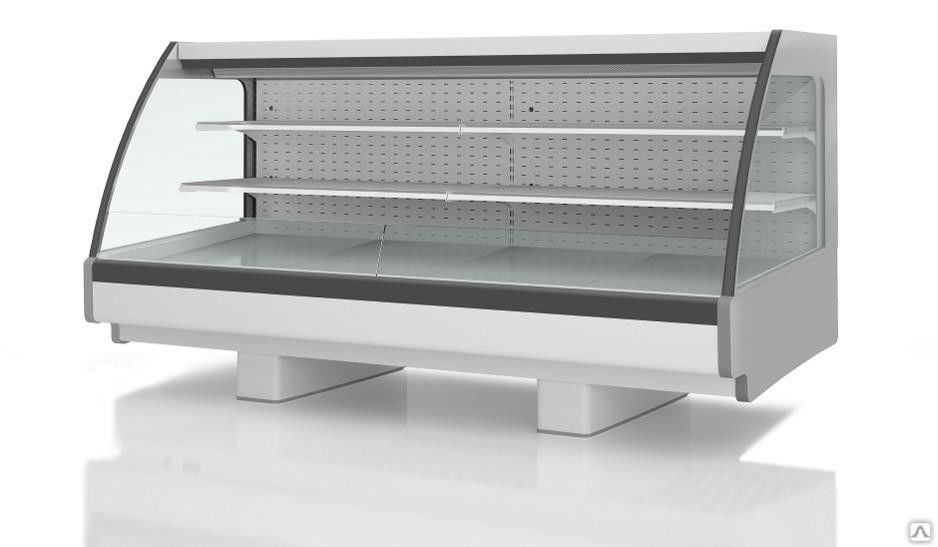 Витрина холодильная Brandford AURORA SQ 250 TOP LIGHT вертикальная