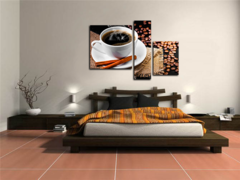 Модульная картина "Кофейный аромат"