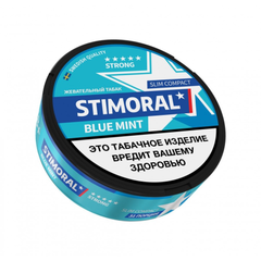 Жевательный табак "STIMORAL SLIM COMPACT" BLUE MINT (М)