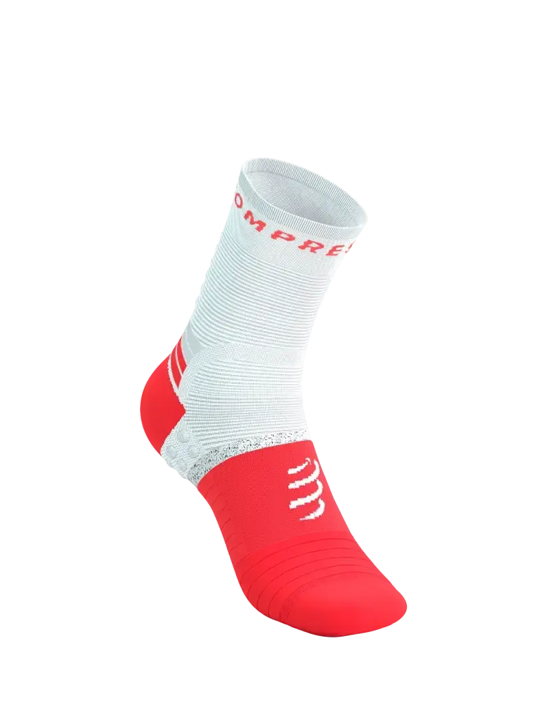 Носки Pro Marathon V2.0 FLUO RED/WHITE