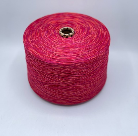 Авторская смотка (пр.Италия) 388м/100гр, Шерсть/Полиамид/Вискоза/Кашемир/Остальный волокна/Меринос, цвет-Красный бархат, арт.36171