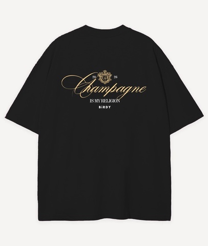 Футболка CHAMPAGNE | Черный