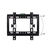 Кронштейн KT 01 LED LCD PDP 14-42 дюймов для телевизора , настенный, наклонный, для монитора, крепление для телевизора на стену, для ТВ, черный.