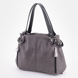 Сумка Саломея 610 мульти итальянский серо-черный