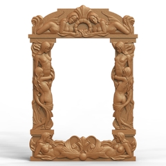 Силиконовый молд № 0529 Рамка 