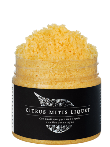 Соляной цитрусовый скраб 300 мл