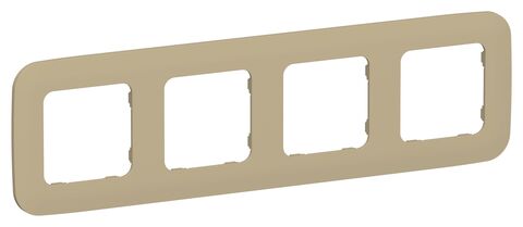 FLITE Рамка 4-мест. РУ-4-А-ФлХ хак. IEK