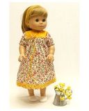 Платье летнее - На кукле. Одежда для кукол, пупсов и мягких игрушек.