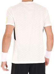 Теннисная футболка Lotto Tech I D4 Tee - bright white/sharp green