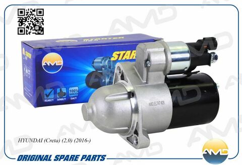 СТАРТЕР CRETA 2,0, ix35, SPORTAGE AMD ДВИГ NU