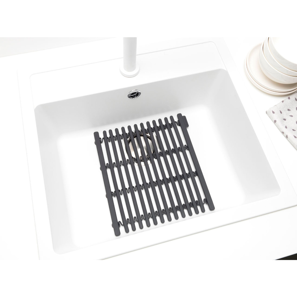 Коврик для раковины, Темно-серый, арт. 302589 - фото 2