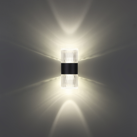 Уличный настенный светодиодный светильник 359292 STREET NT24 000 черный IP65 LED 14W 4000K 175-265V ESTIMA