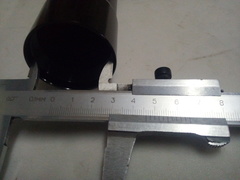 Внешний стакан пера вилки для Yamaha MT 09 2014-2020г. черный