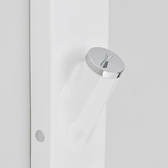 ArtCeram ACA028 bi/cr Акция ArtCeram SOTTO UP Стакан с крышкой подвесной  , цвет белый , хром (акция на товар из наличия) фото