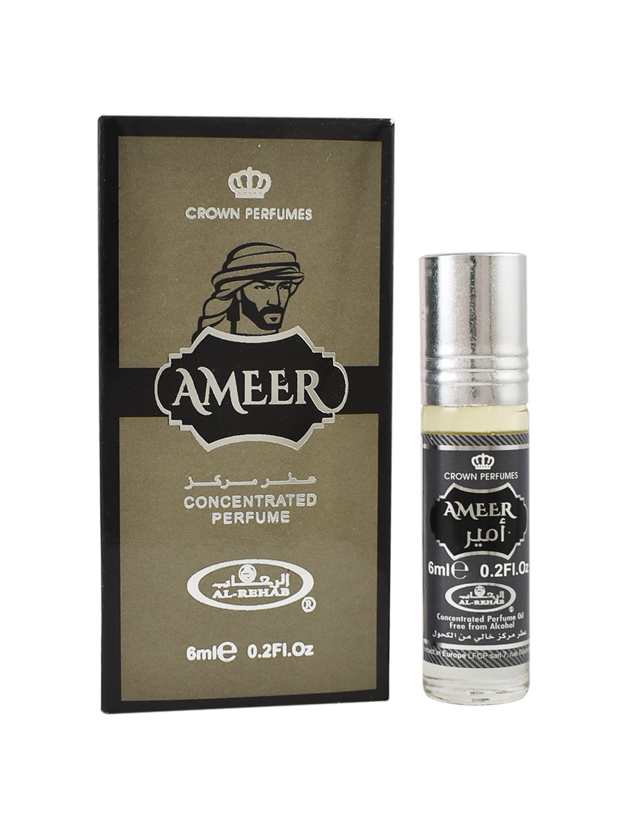 Ameer 6 мл арабские мужские масляные духи от Аль Рехаб Al Rehab
